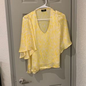 Flow-y velvet-y blouse